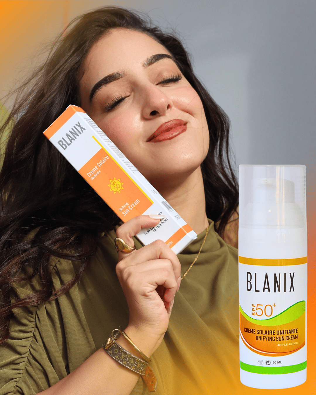 BLANIX : ECRAN SOLAIRE UNIFIANTE SPF50+ 50ML