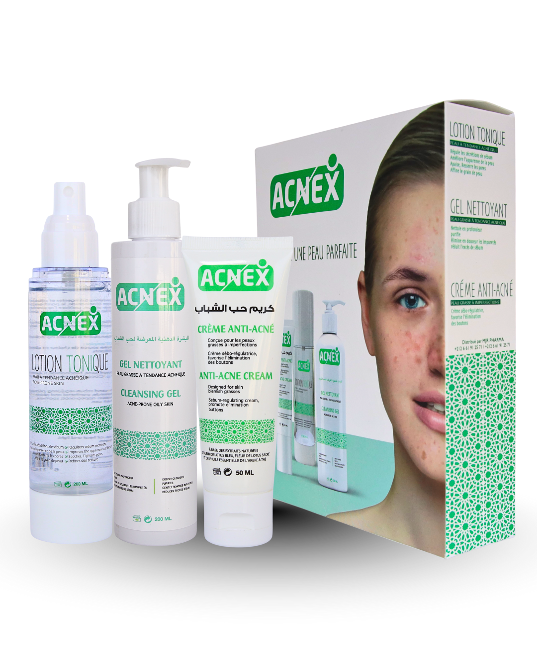 ACNEX : Pack 3 in 1